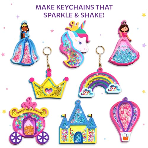 Thumbnail 7 de Skillmatics Shake-its – Unicorns & Princesses, Glitter Art, Paper Craft Kit