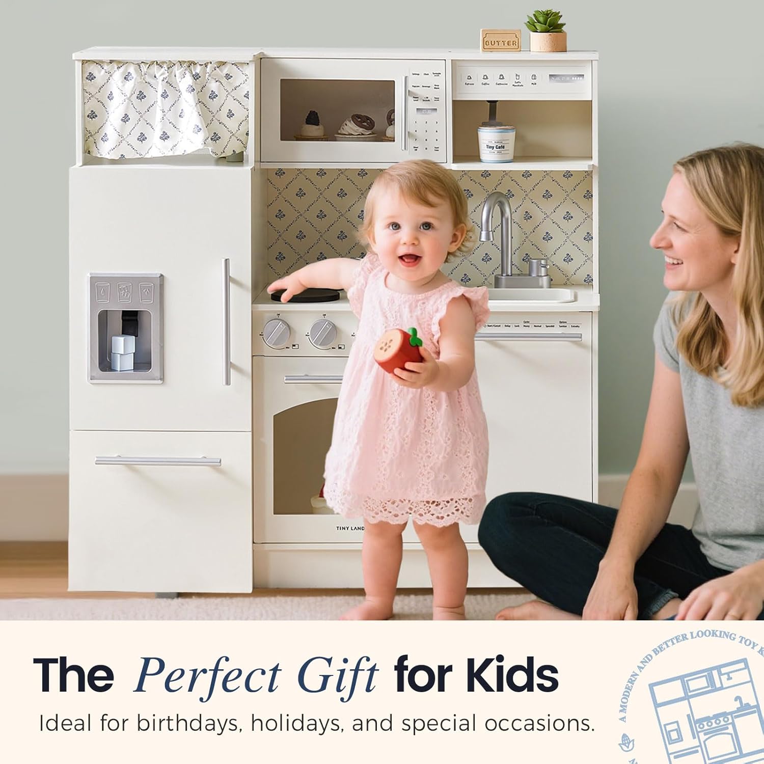 Detalle de Tiny Land Upgraded Play Kitchen for Kids