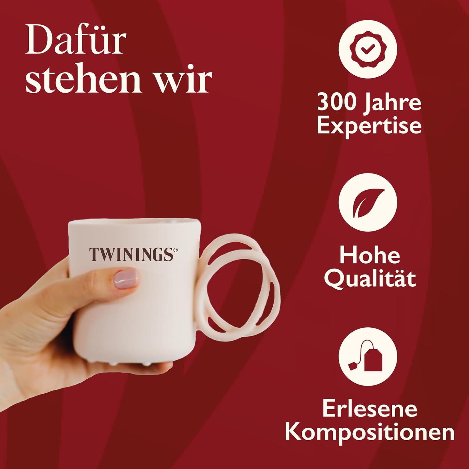 Thumbnail 4 de Twinings Refreshing Fruit Infusion Früchtetee im Beutel mit Moosbeere, Granatapfel & Erdbeere (50 Teebeutel, 100 g)