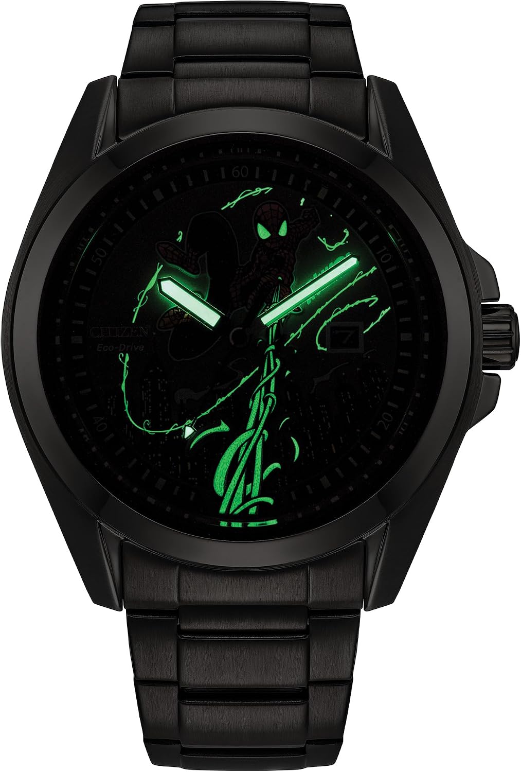 Detalle de Citizen Eco-Drive Spider-Man Watch, 43mm