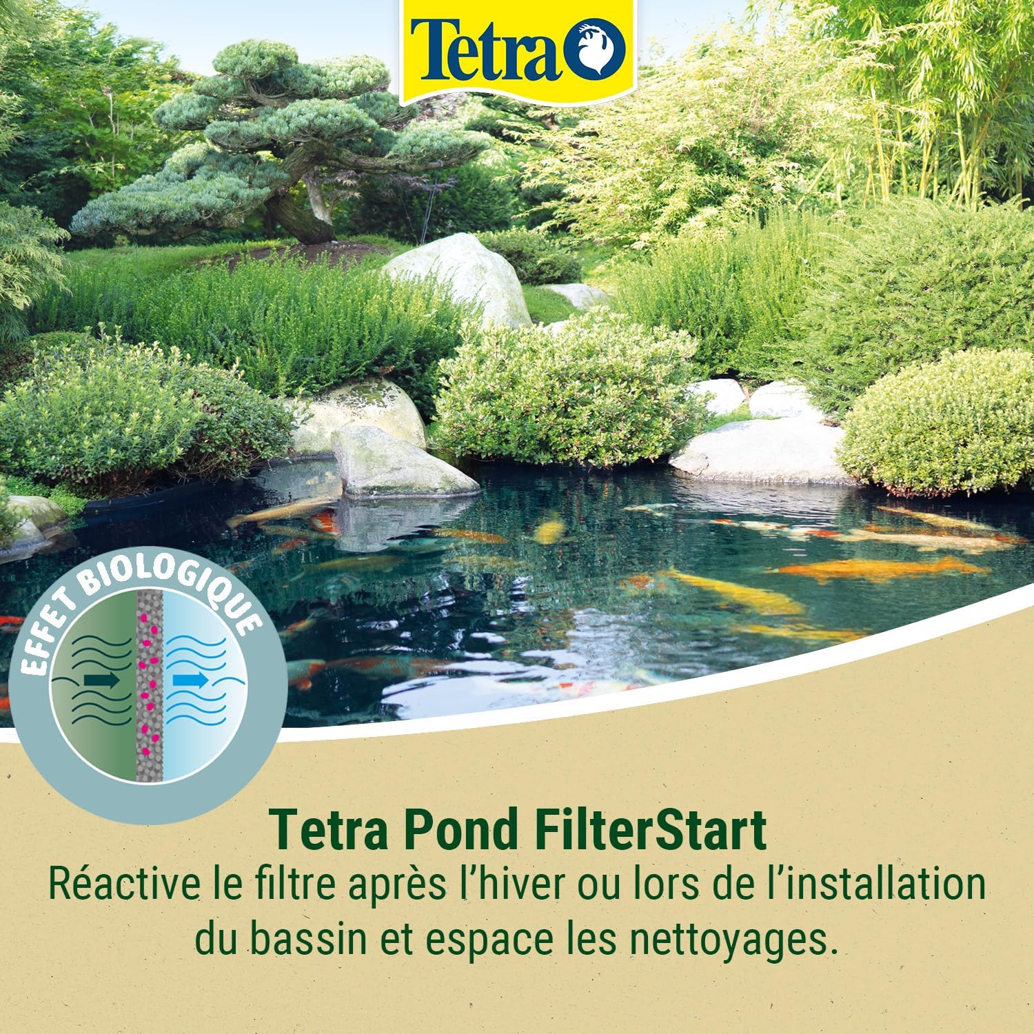 Thumbnail 2 de Tetra Pond FilterStart – Activateur biologique pour filtre de bassin et étang (1 L)