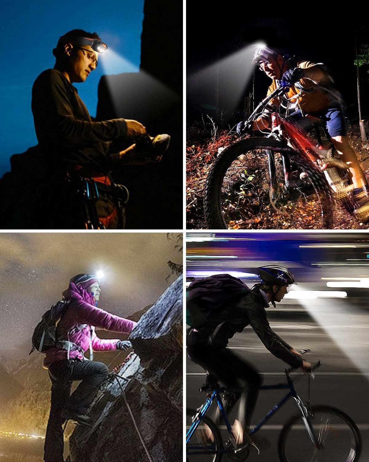 Thumbnail 6 de Victoper Running Head Torch 2-pack LED headlamp