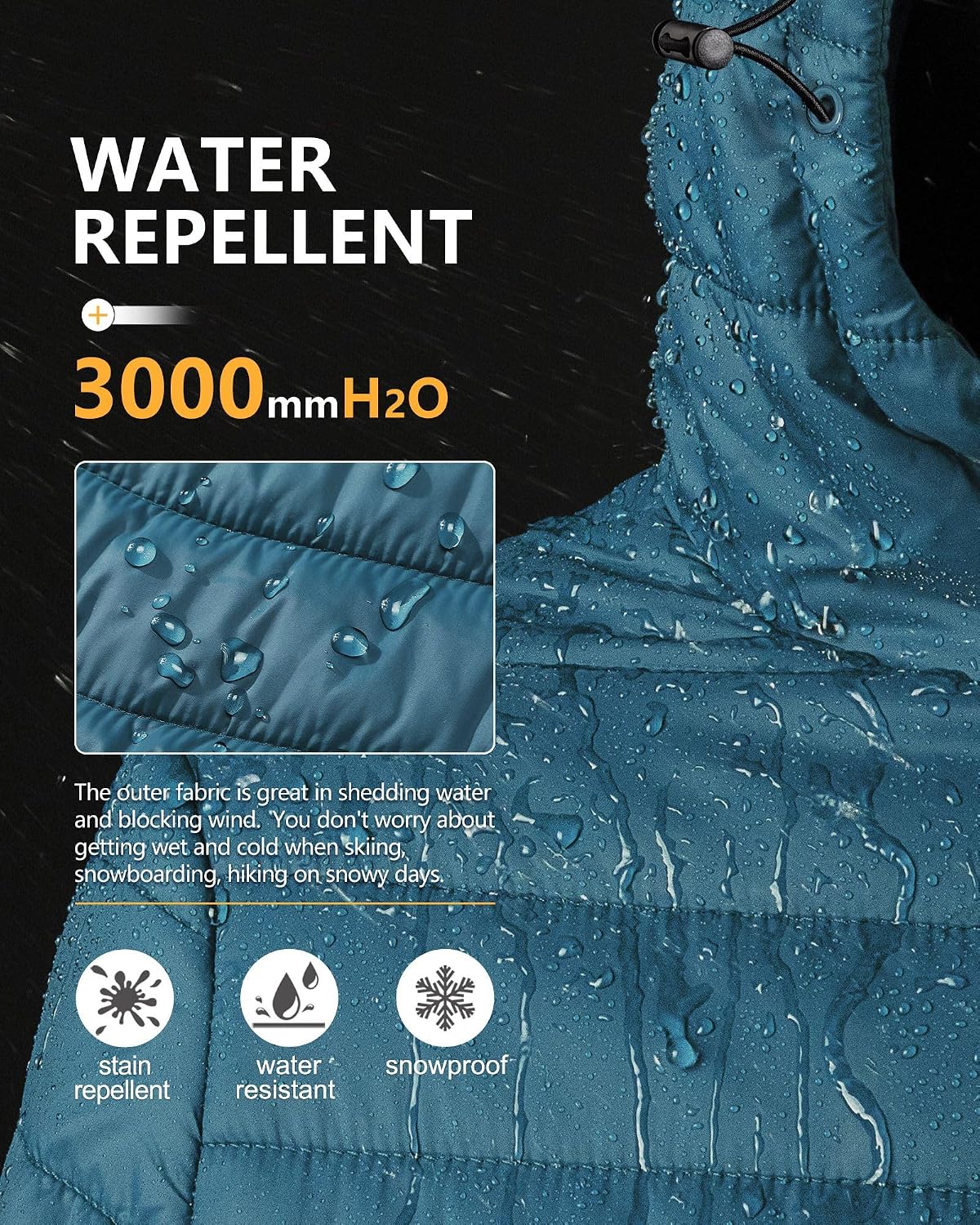 Thumbnail 2 de Outdoor Ventures puffer jacket with hood