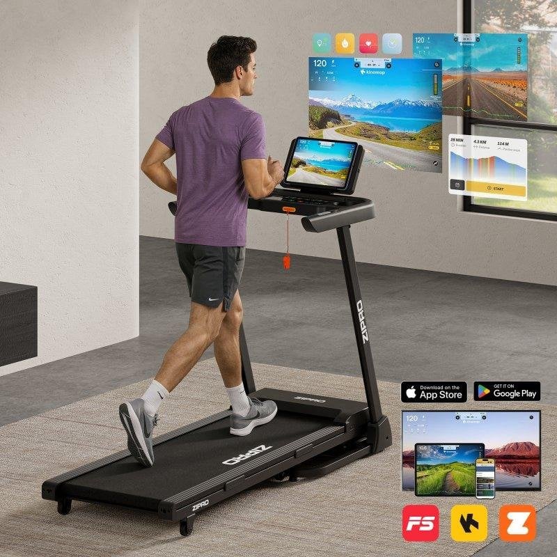 Thumbnail 2 de Cinta de correr Zipro Luma 900 W: plegable, 12 inclinaciones y conectividad