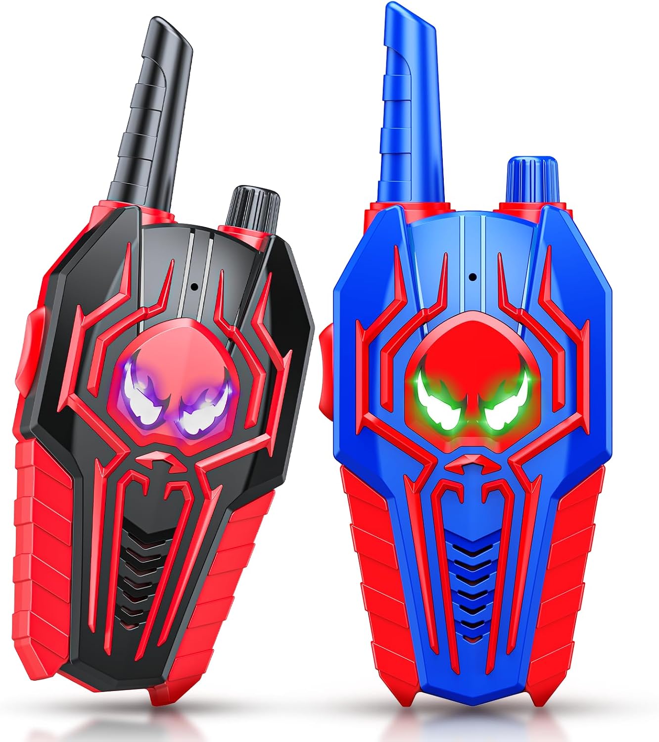 Detalle de Evassal Kids Walkie Talkies, 2-Pack UHF Radios with Shock-Resistant Design