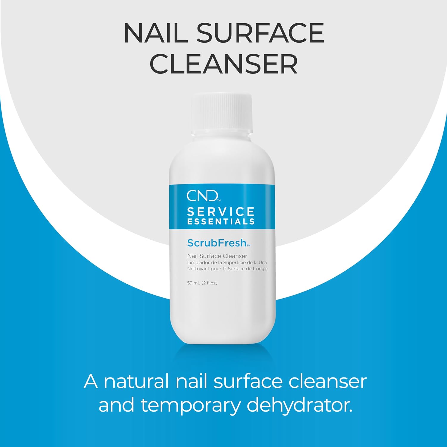 Detalle 2 de CND Uñas Desengrasante 59 ml 💅🏼 Limpieza Perfecta para Manicura