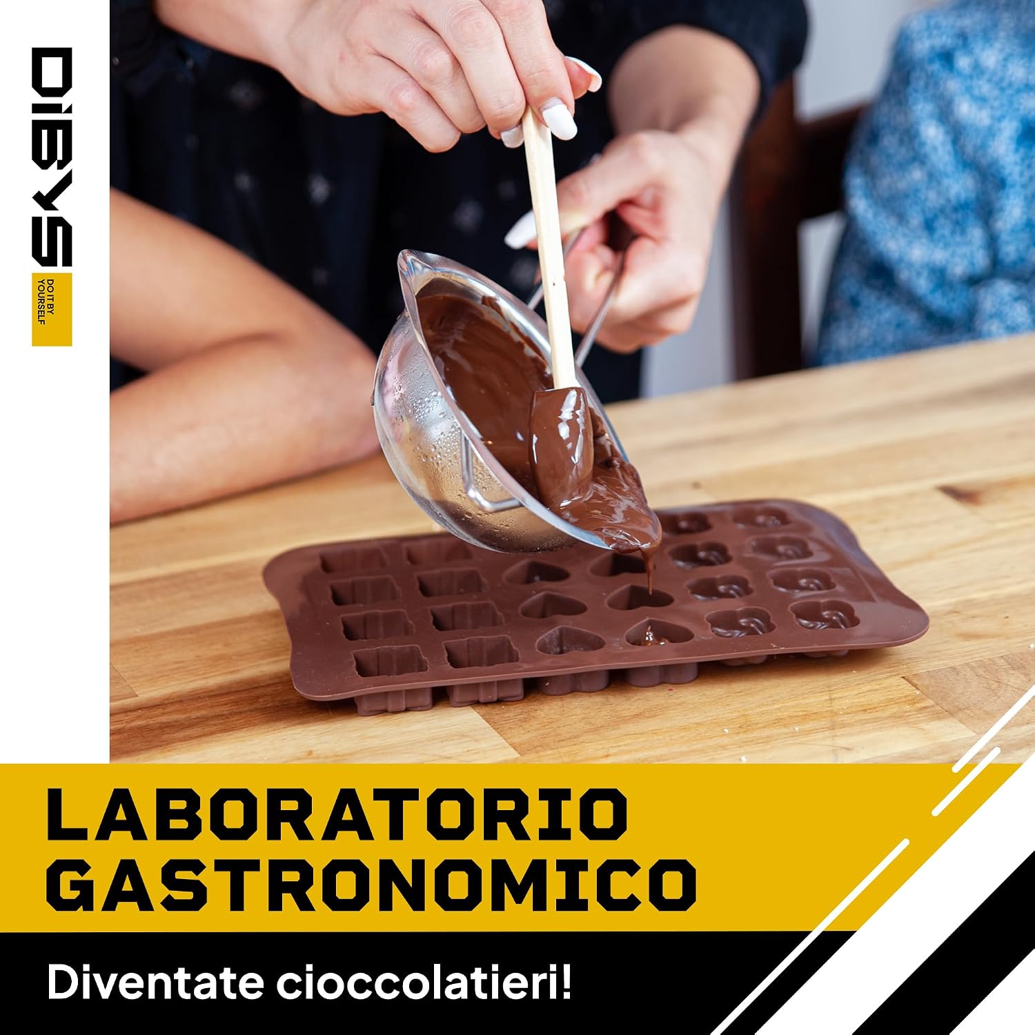 Detalle 2 de DIBYS Kit Fai da Te per Cioccolato 12 ingredienti 🍫