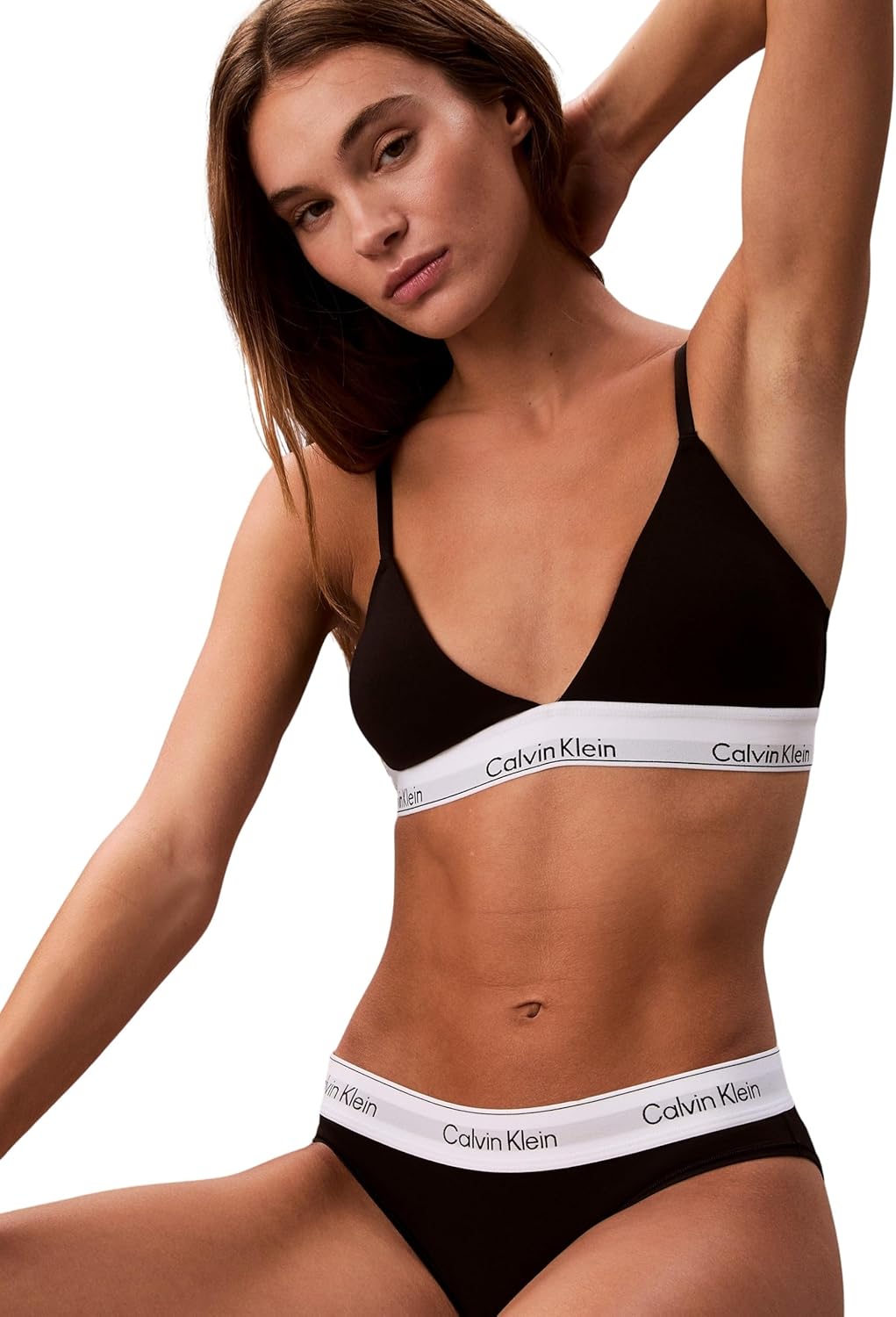 Detalle de Calvin Klein Culotte Femme avec Ceinture Emblématique
