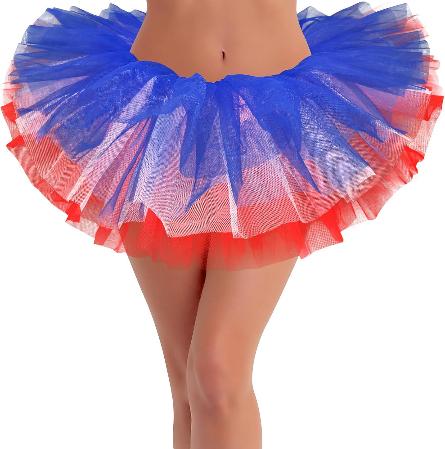 Thumbnail 6 de Sarfel SAF115FZA000SN Women's Tutu Skirt, 5-Layer Tulle, Stretch Waistband