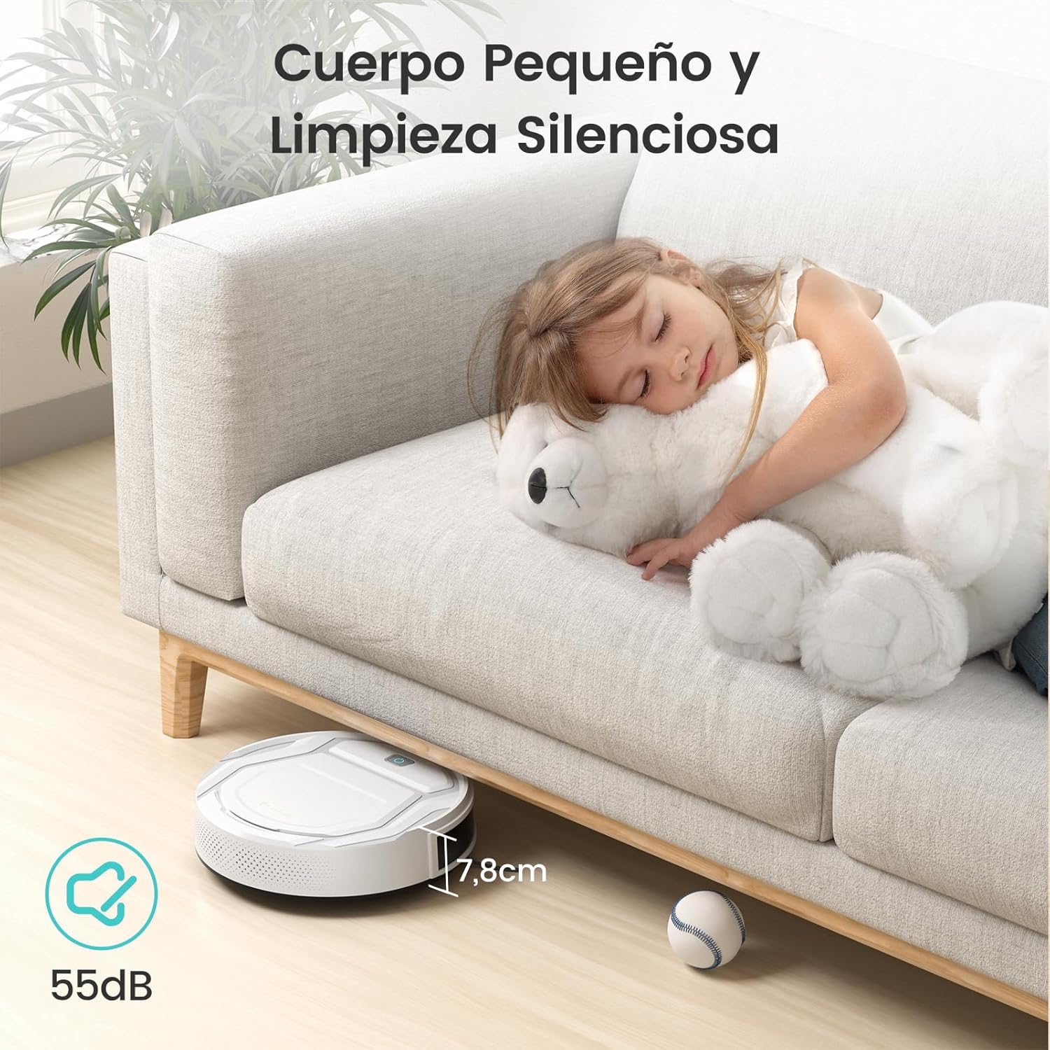 Thumbnail 6 de LEFANT M210P Robot Aspirador 🧹 Potente, Wi-Fi y Control Remoto