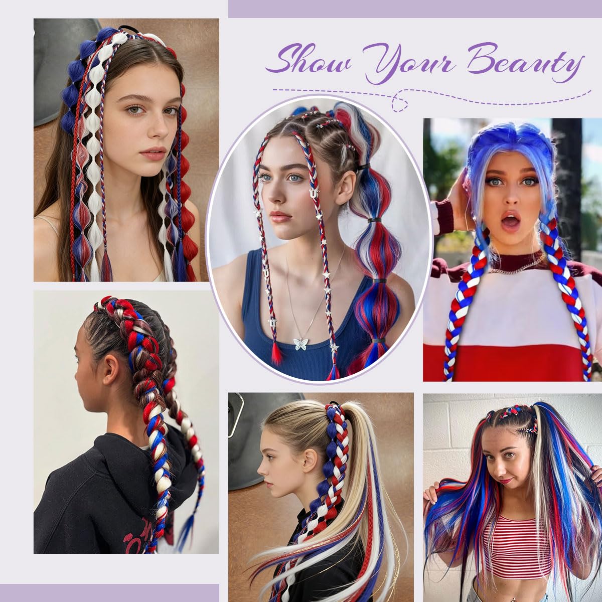 Thumbnail 6 de Siphis Braiding Hair Extensions 26 Inch