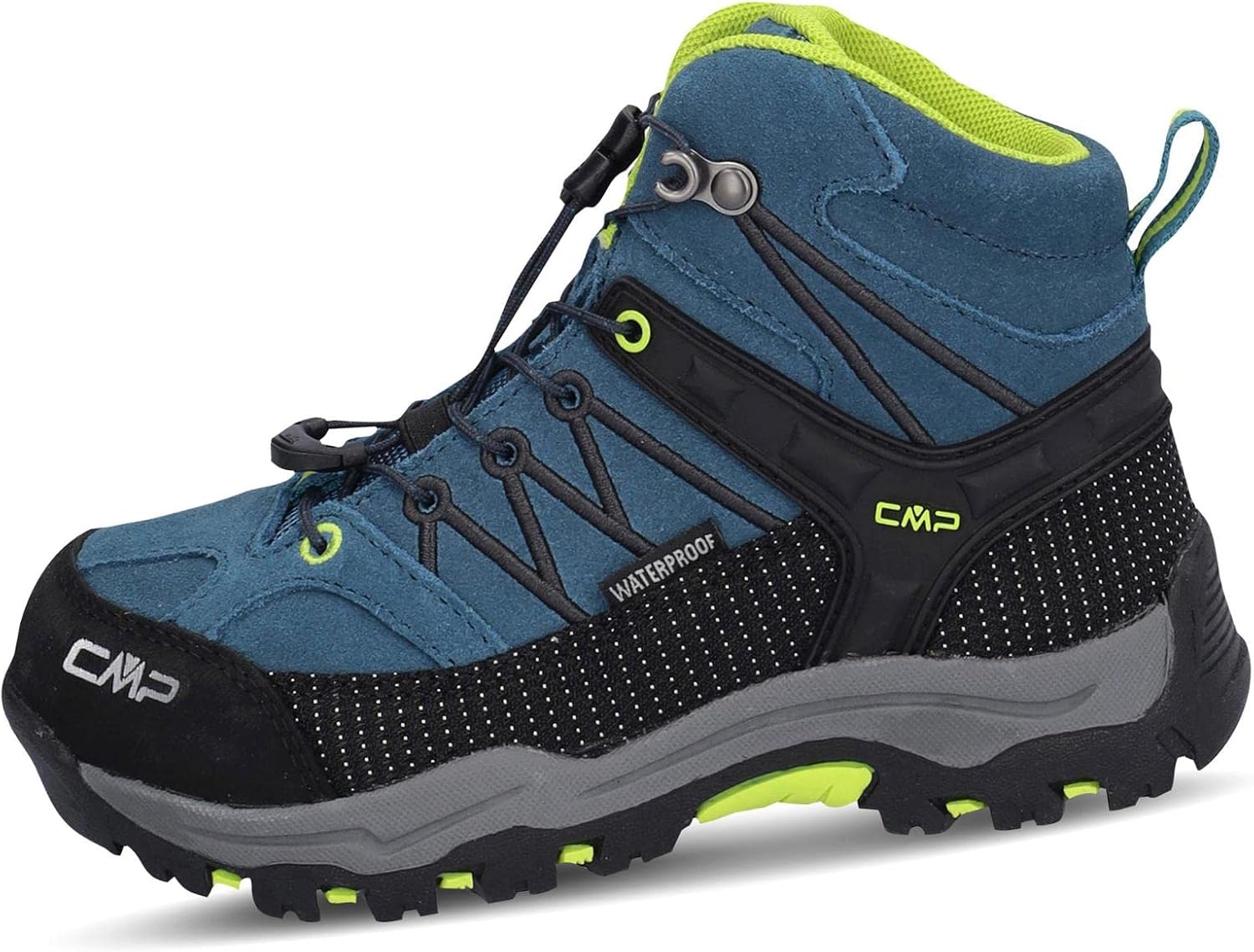 Detalle de CMP Kids Rigel Mid Trekking Shoes Wp: Scarpe da trekking impermeabili per bambini e ragazzi, Lake Pink Fluo 26EL / 34 EU