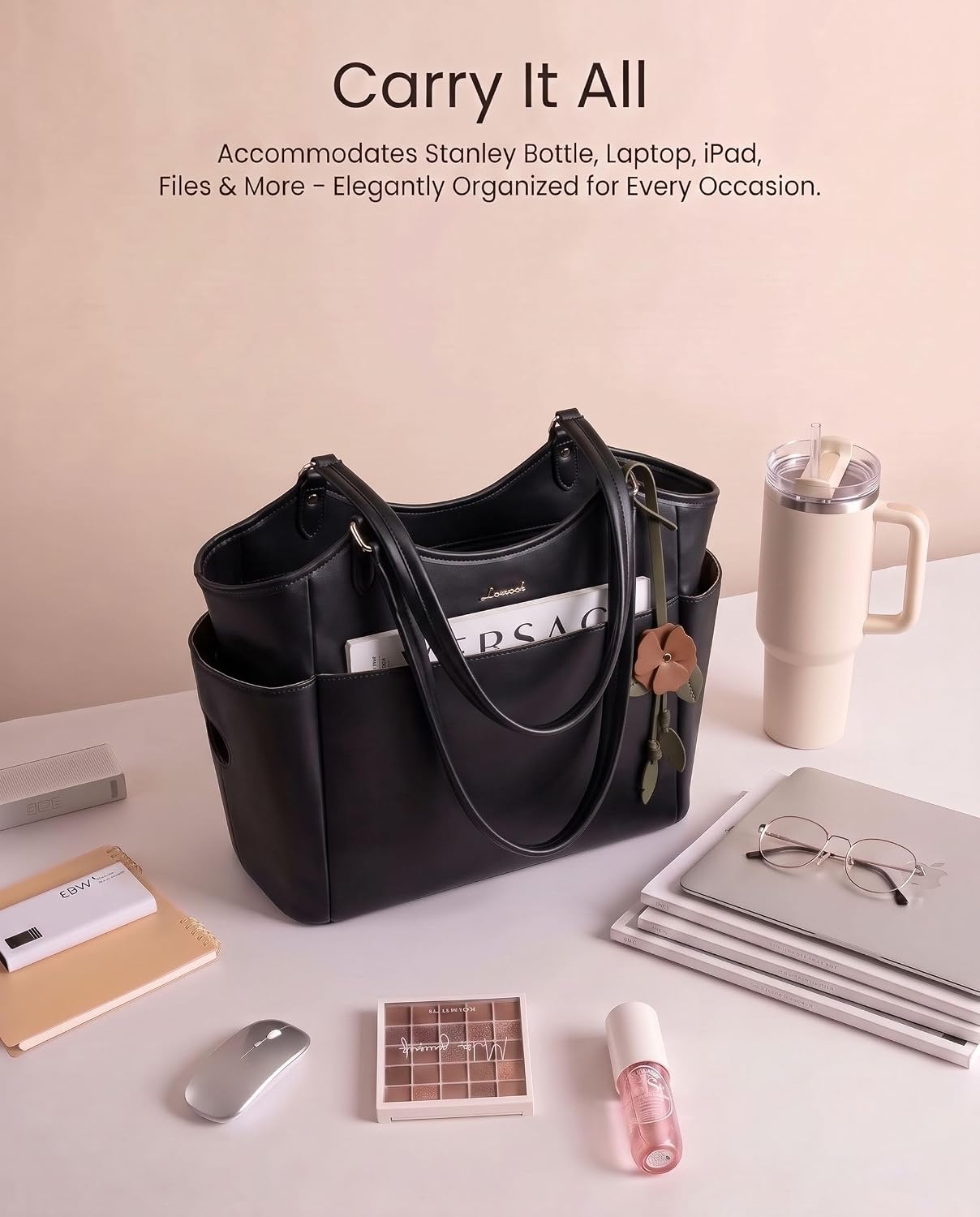 Thumbnail 6 de LOVEVOOK Laptop Tote Bag for 15.6-Inch Laptops