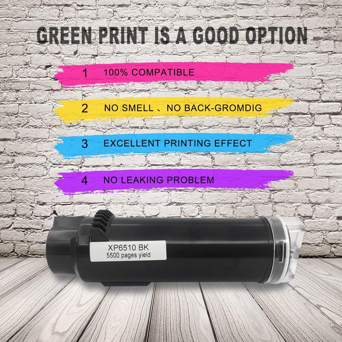 Thumbnail 3 de GREENPRINT Toner compatibile 6510/6515 5.500 pagine nero 🖨️