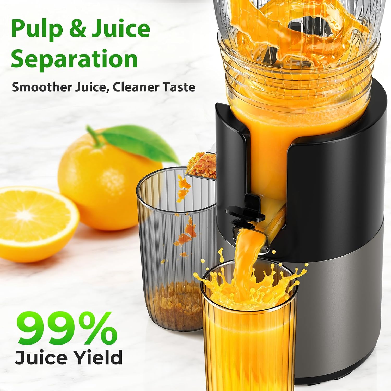 Detalle de Godspeeds Juicer 5.8" Feed Chute 🥤