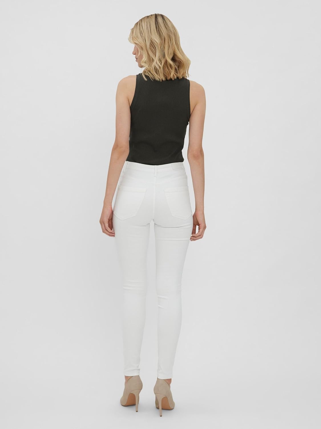 Detalle de VERO MODA Women's Vmsophia Hw Skinny J Soft Jeans