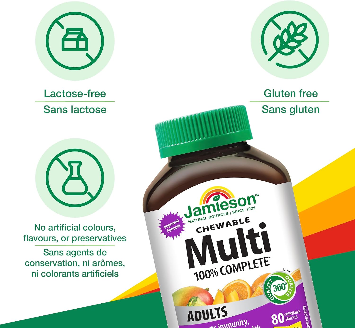 Thumbnail 3 de Jamieson adult chewable multivitamin, 80-count