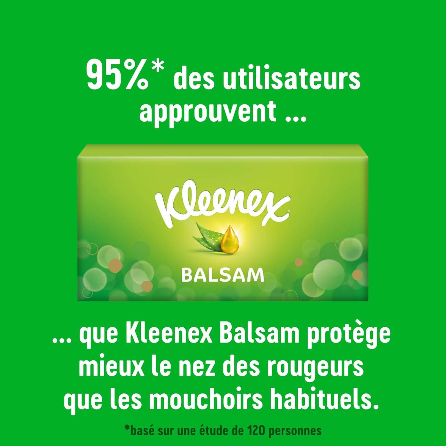 Detalle 2 de KLEENEX Mouchoirs Balsam 24 boîtes 🧻