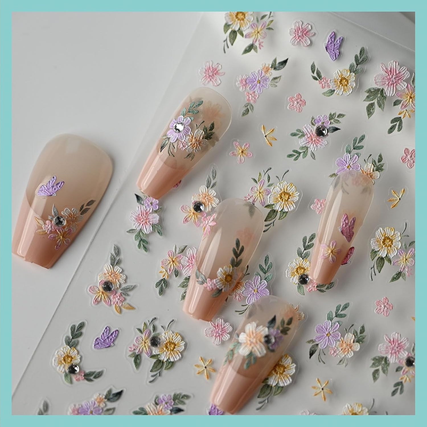 Detalle de CESTSIREN Nail Stickers