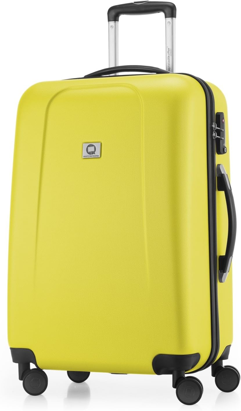 Detalle de HAUPTSTADTKOFFER® Wedding – Valise rigide 71 litres, jaune mat, TSA