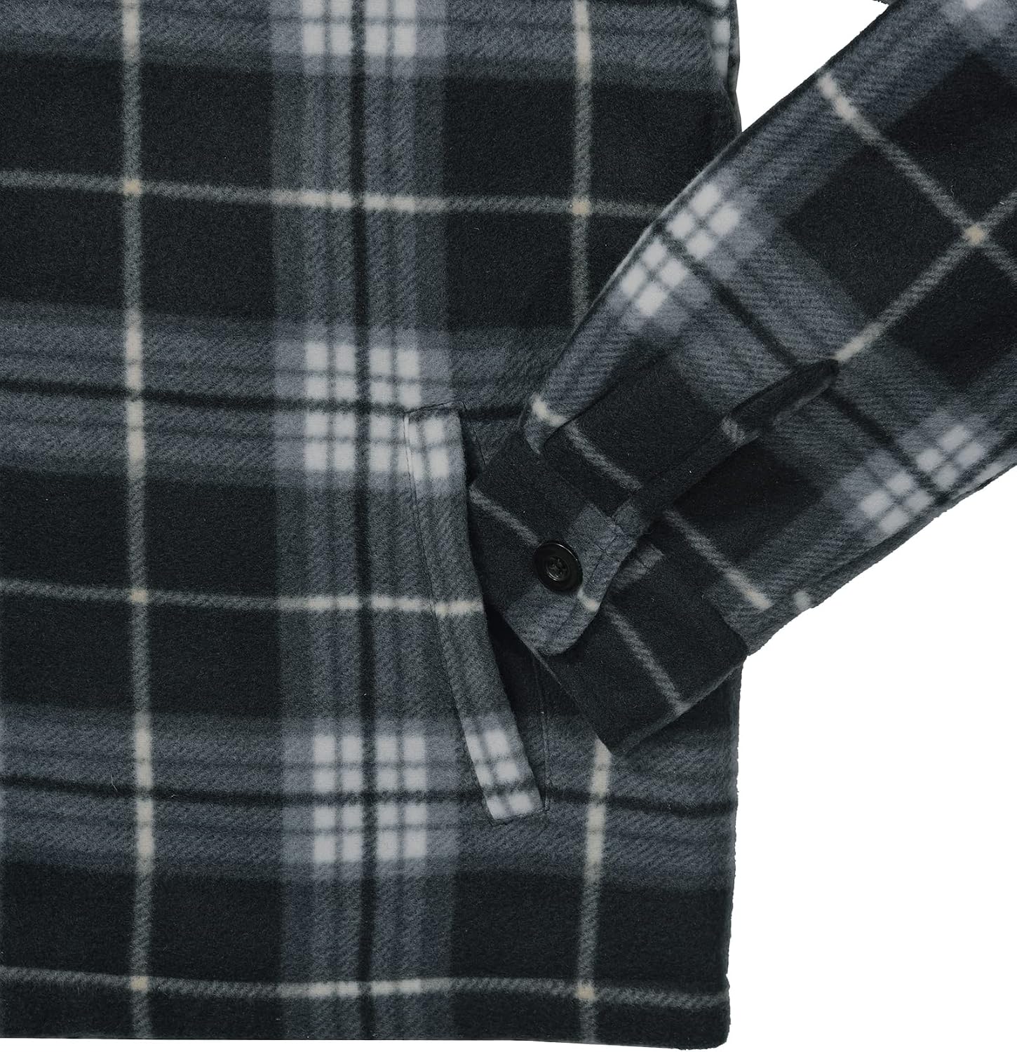 Thumbnail 5 de JACKETOWN Flannel Hooded Jacket