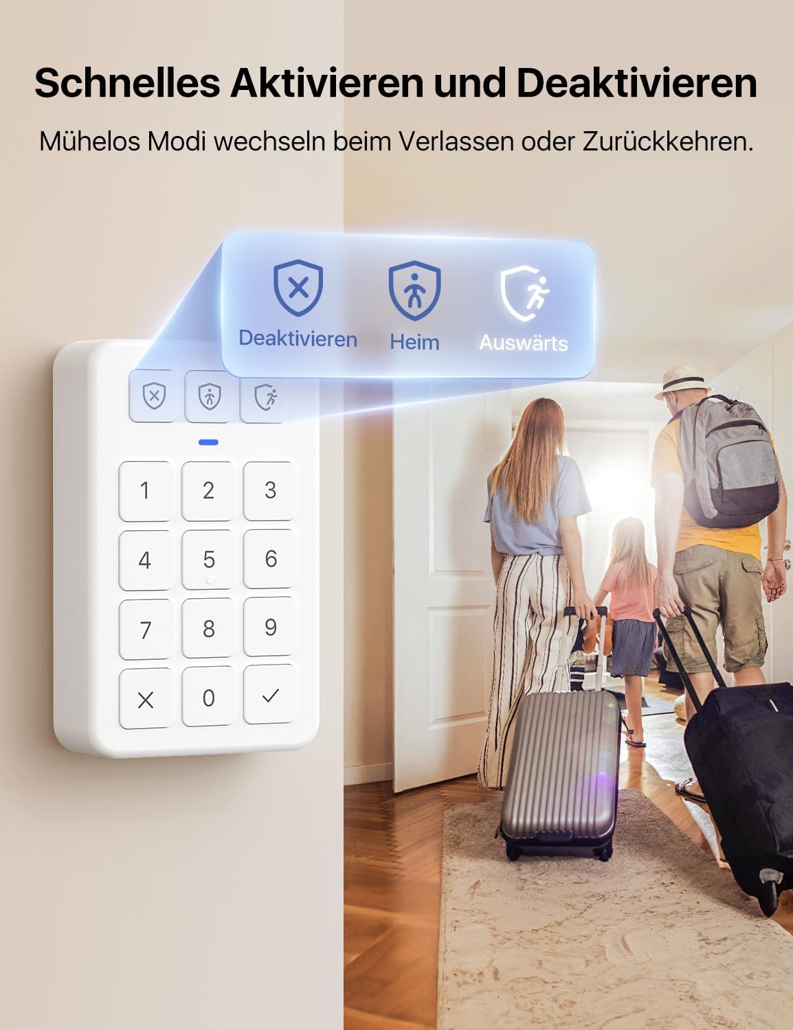 Thumbnail 5 de X-Sense AS08 Smart Home Sicherheitssystem 100 dB