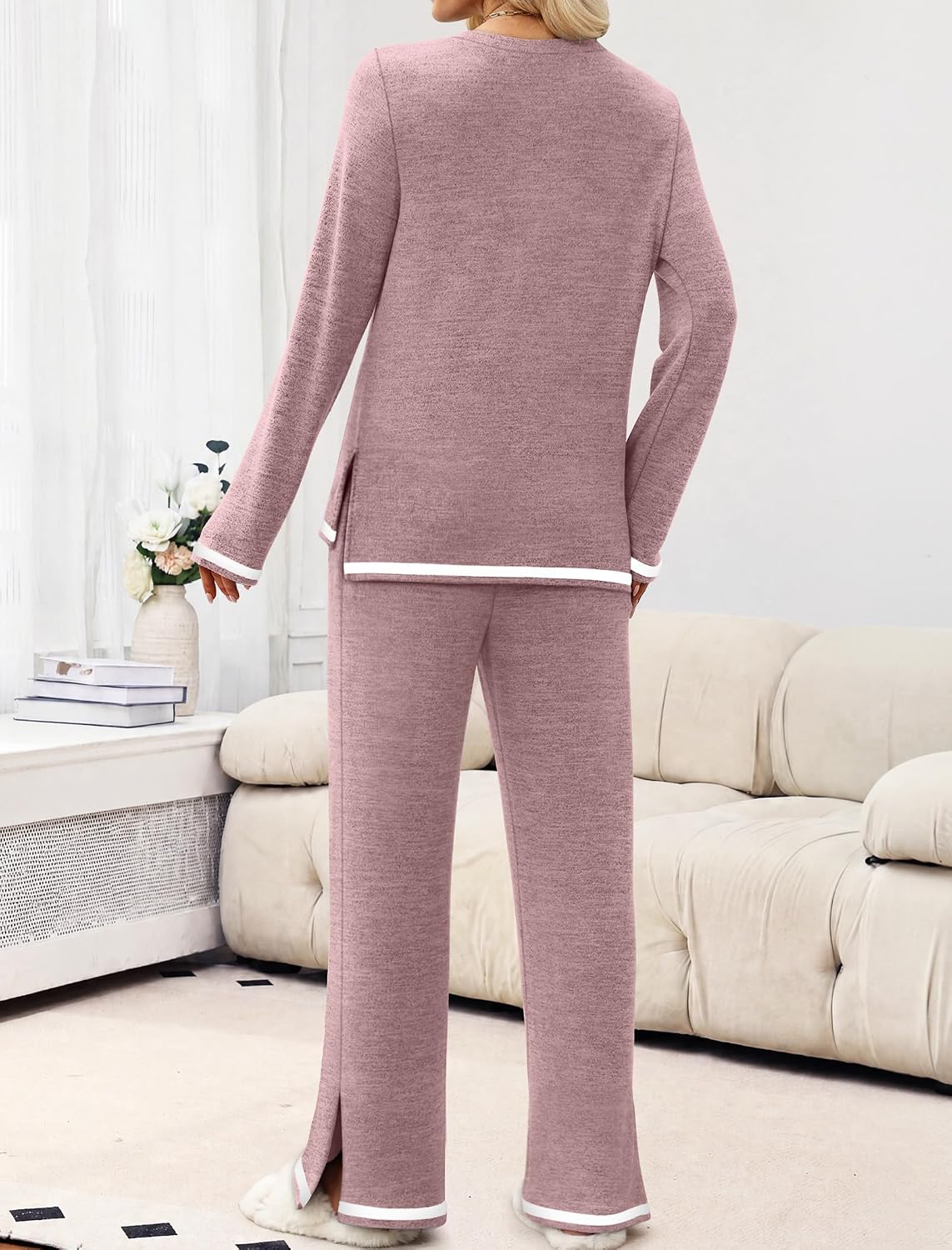 Detalle de Sampeel Women's Pajama Set, Two-Piece
