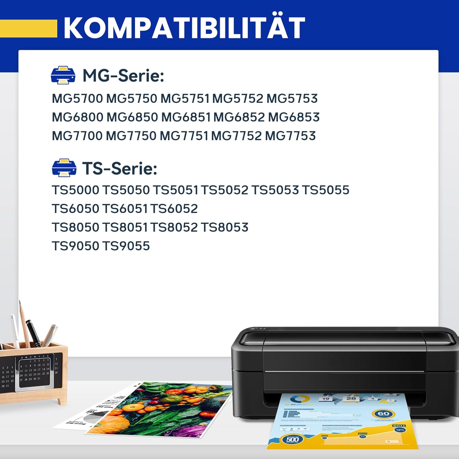 Thumbnail 1 de 570 / 571 Druckerpatronen kompatibel (PGI-570 XL & CLI-571 XL) im 20er-Pack für Canon Pixma
