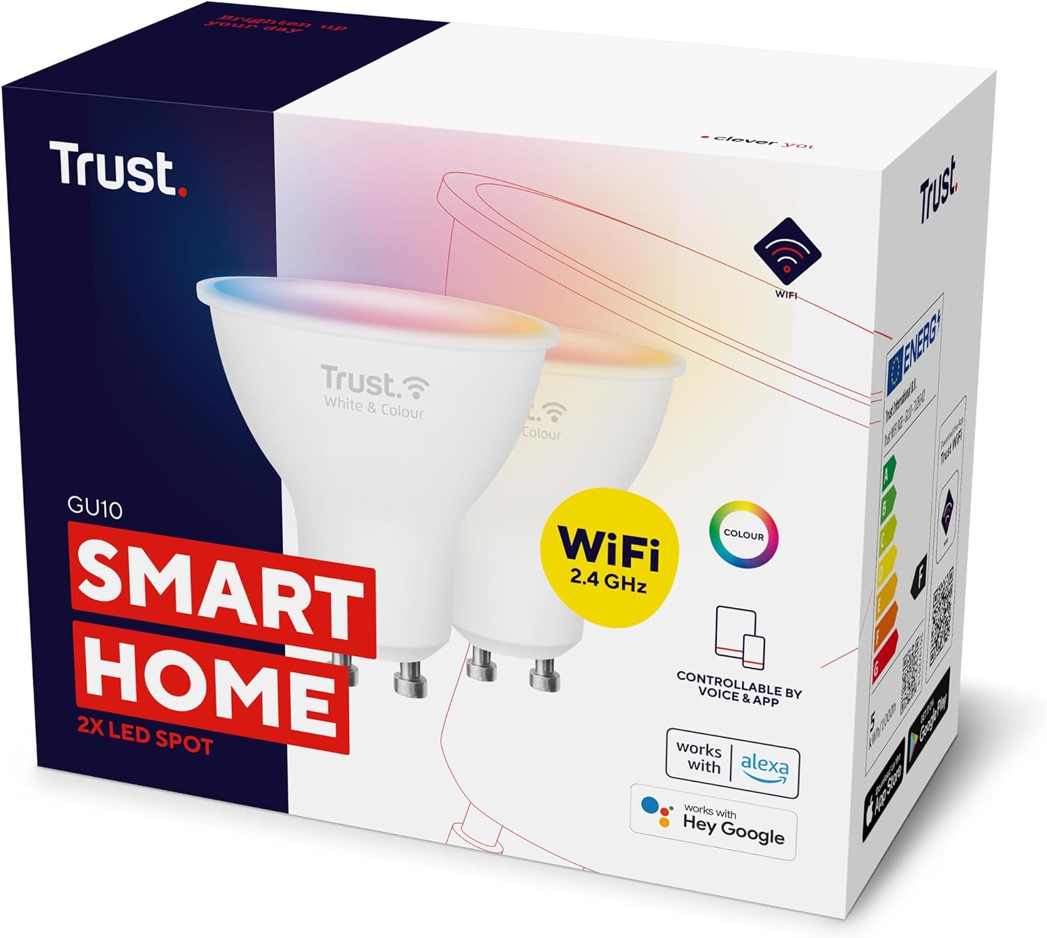Thumbnail 8 de Trust WiFi GU10 LED Bulb, Compatible con Alexa y Google 🌈