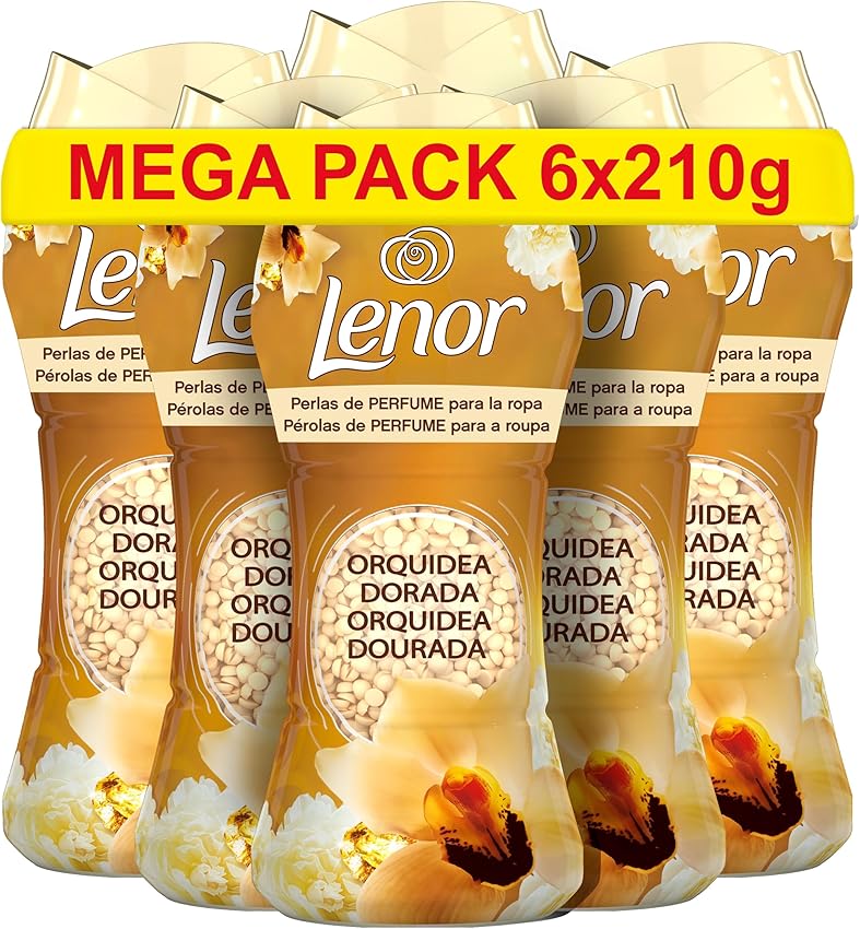 Thumbnail 1 de Lenor Unstoppables Perlas de Perfume 🌸 96 Lavados, Orquidia Dorada