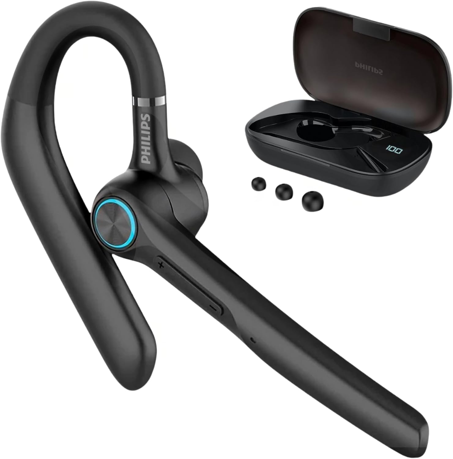 Philips Bluetooth Earpiece 400mAh Wireless Earbuds