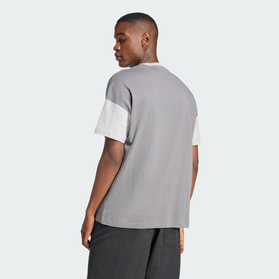 Detalle 2 de Camiseta Adidas ALL SZN Colorblock – Gris