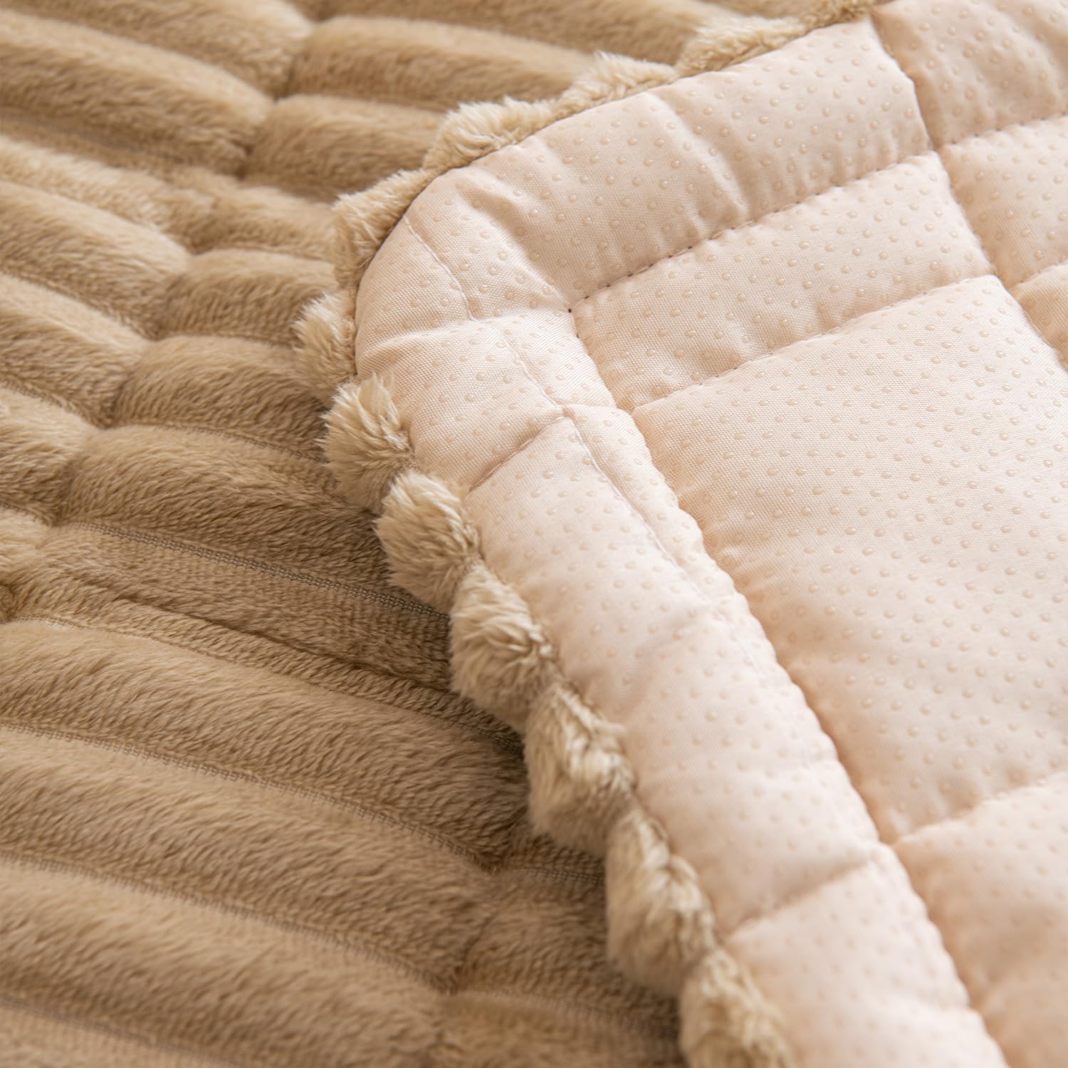 Thumbnail 6 de Gumfolk Pet Couch Covers for Sofa Slipcovers (Brown, 27in x 83in) — Washable Protection for Dogs