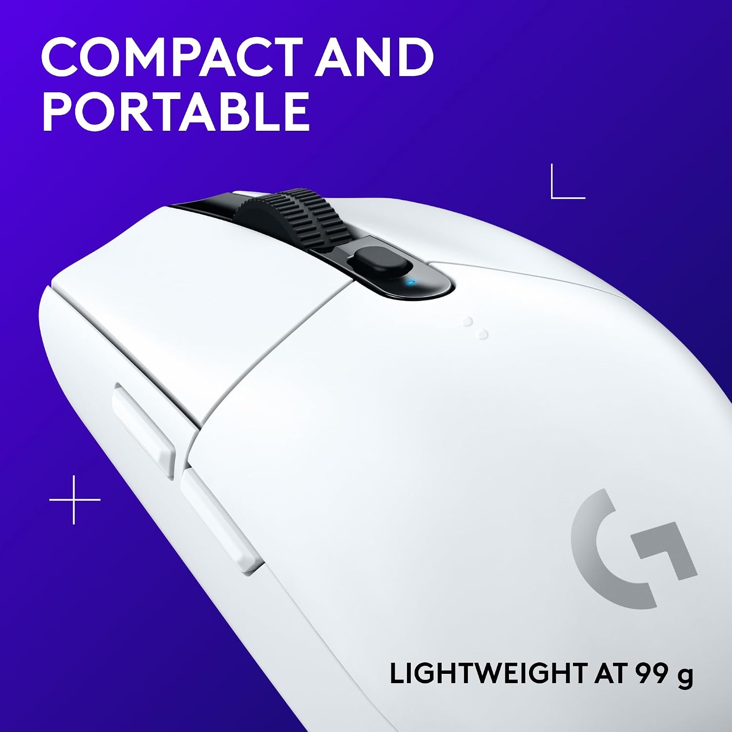 Thumbnail 6 de Logitech G305 (910-005289) LIGHTSPEED Wireless Gaming Mouse, White, 12,000 DPI