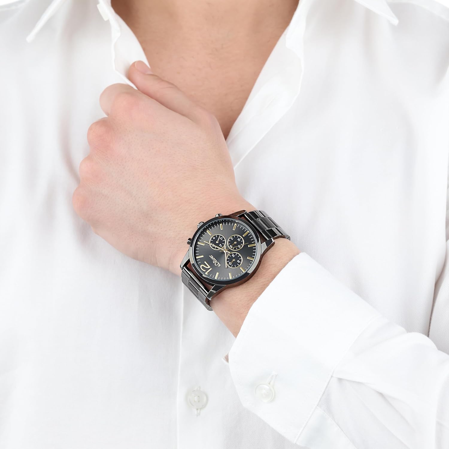 Thumbnail 1 de s.Oliver Armbanduhr Herren Chronograph Analog