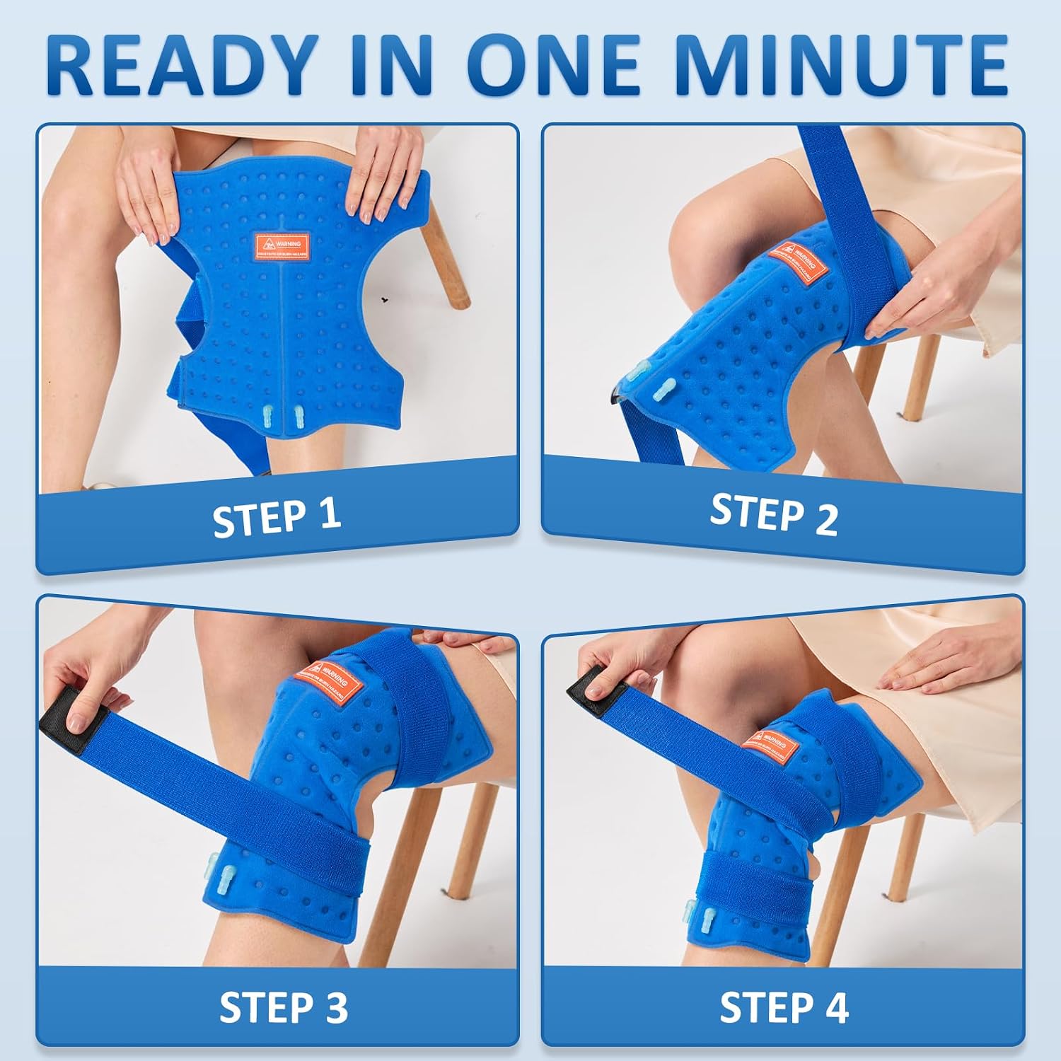 Detalle 2 de AOKESTE Cold Therapy Knee Pad