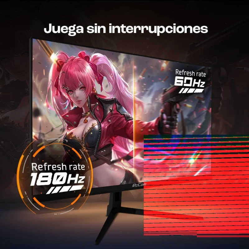Detalle de PcCom Elysium Pro 27" IPS QHD 180Hz 1ms: monitor gaming con nitidez y fluidez