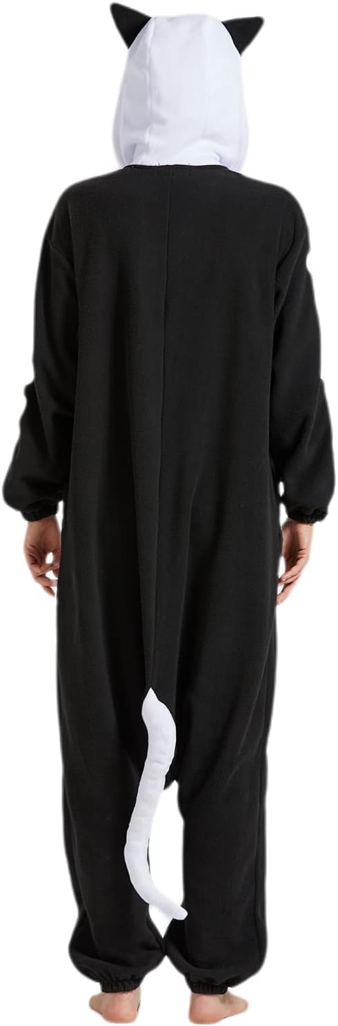 Detalle de SAMGU Adult Animal Onesie Pajamas, Polar Fleece with Hood and Pockets