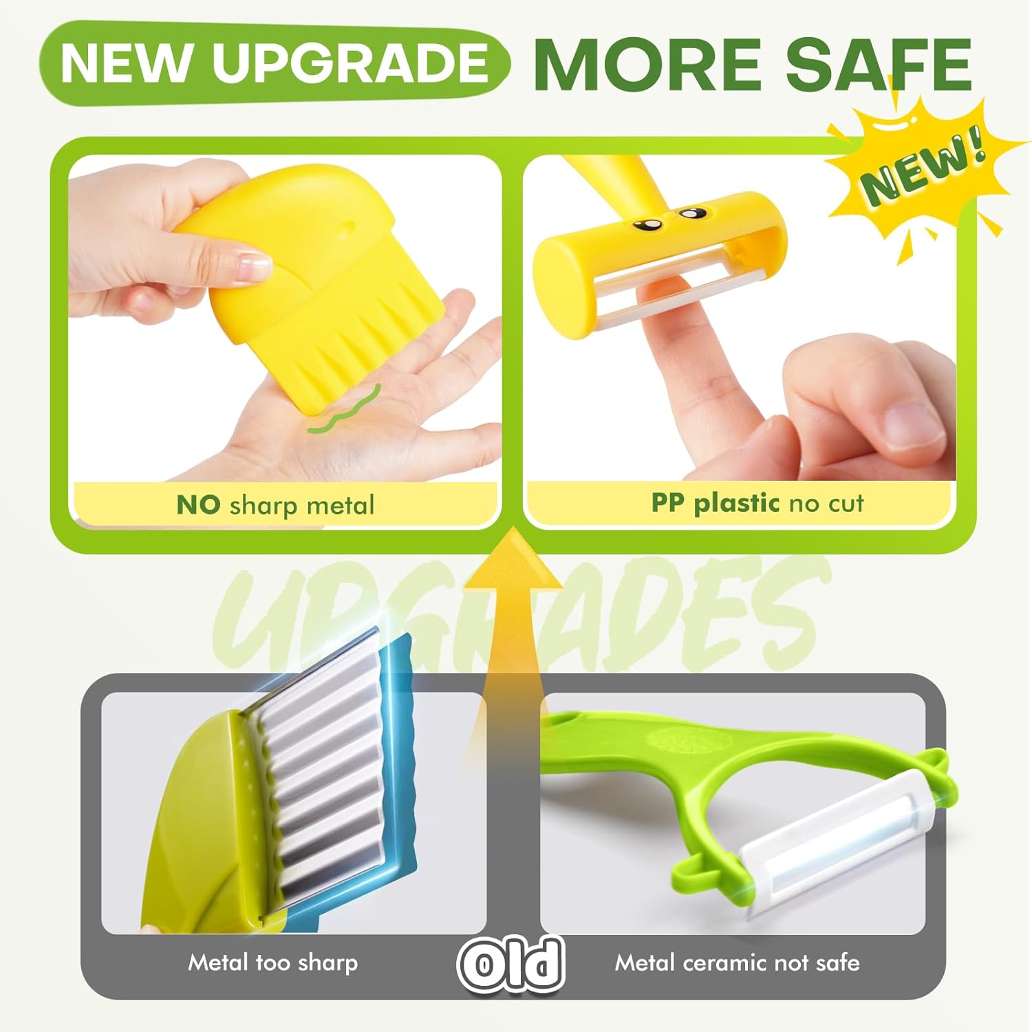 Detalle 2 de Yeeammk 13PCS toddler knife set for learning 🍴