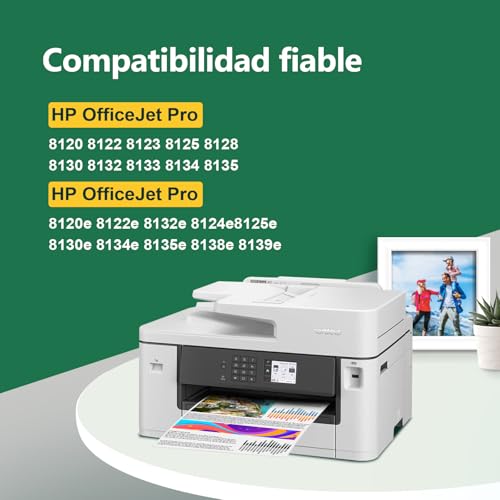 Thumbnail 2 de KINGJET 924 Cartuchos Compatibles para HP OfficeJet Pro 🖨