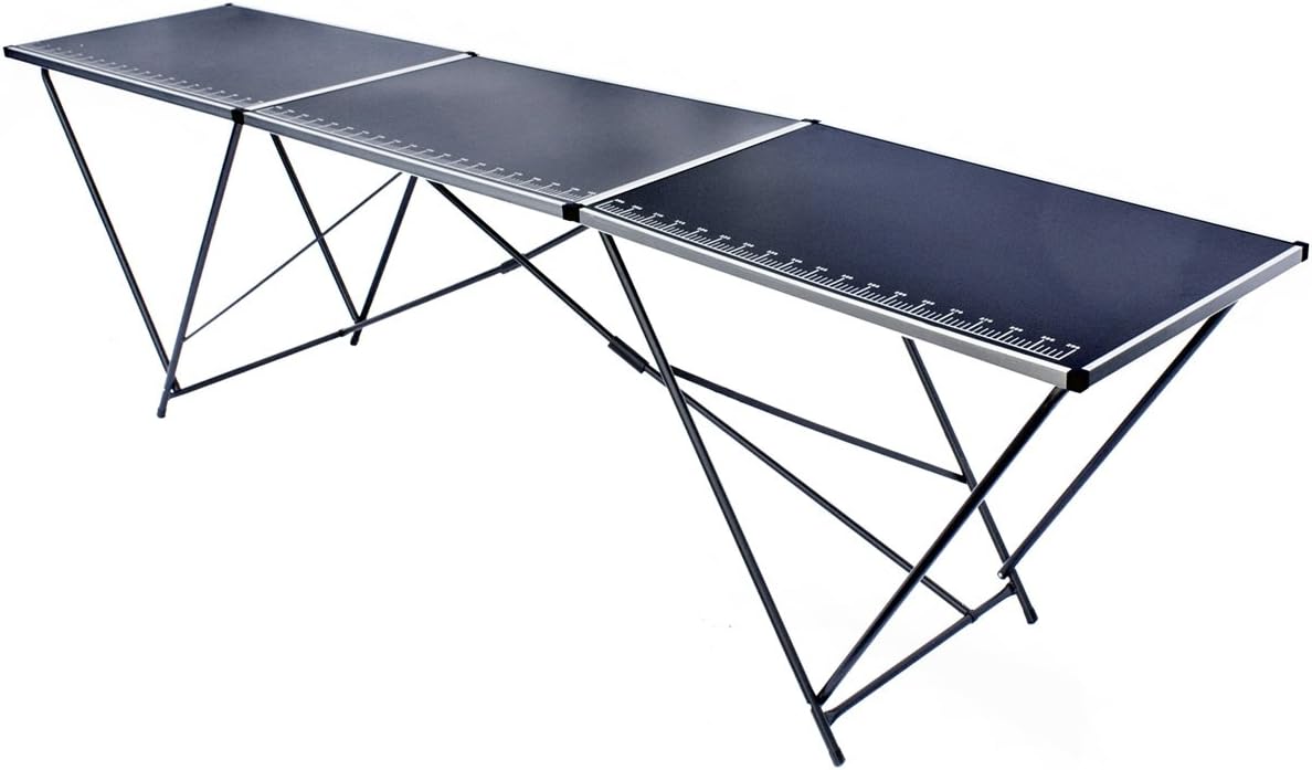 Thumbnail 1 de Table à tapisser pliable 3 m (environ 300 x 60 cm) avec graduation et poignée de transport