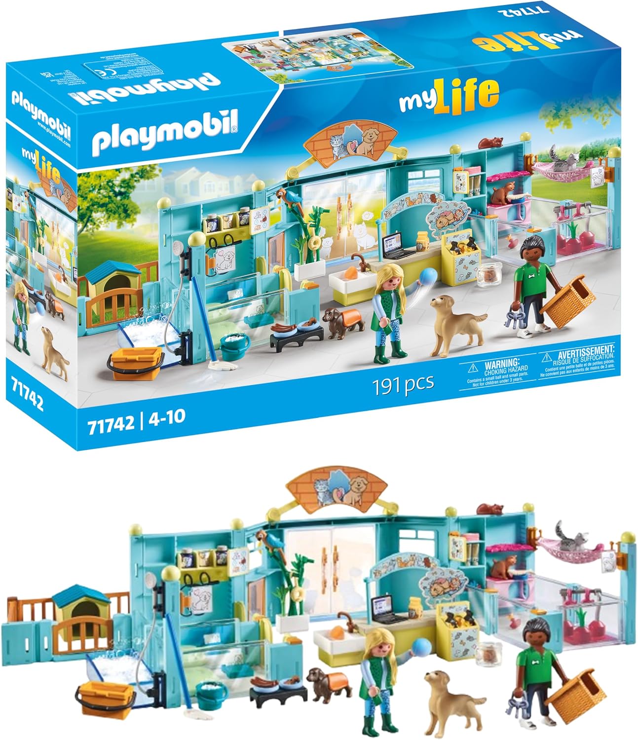 Detalle de PLAYMOBIL Animal Hotel playset