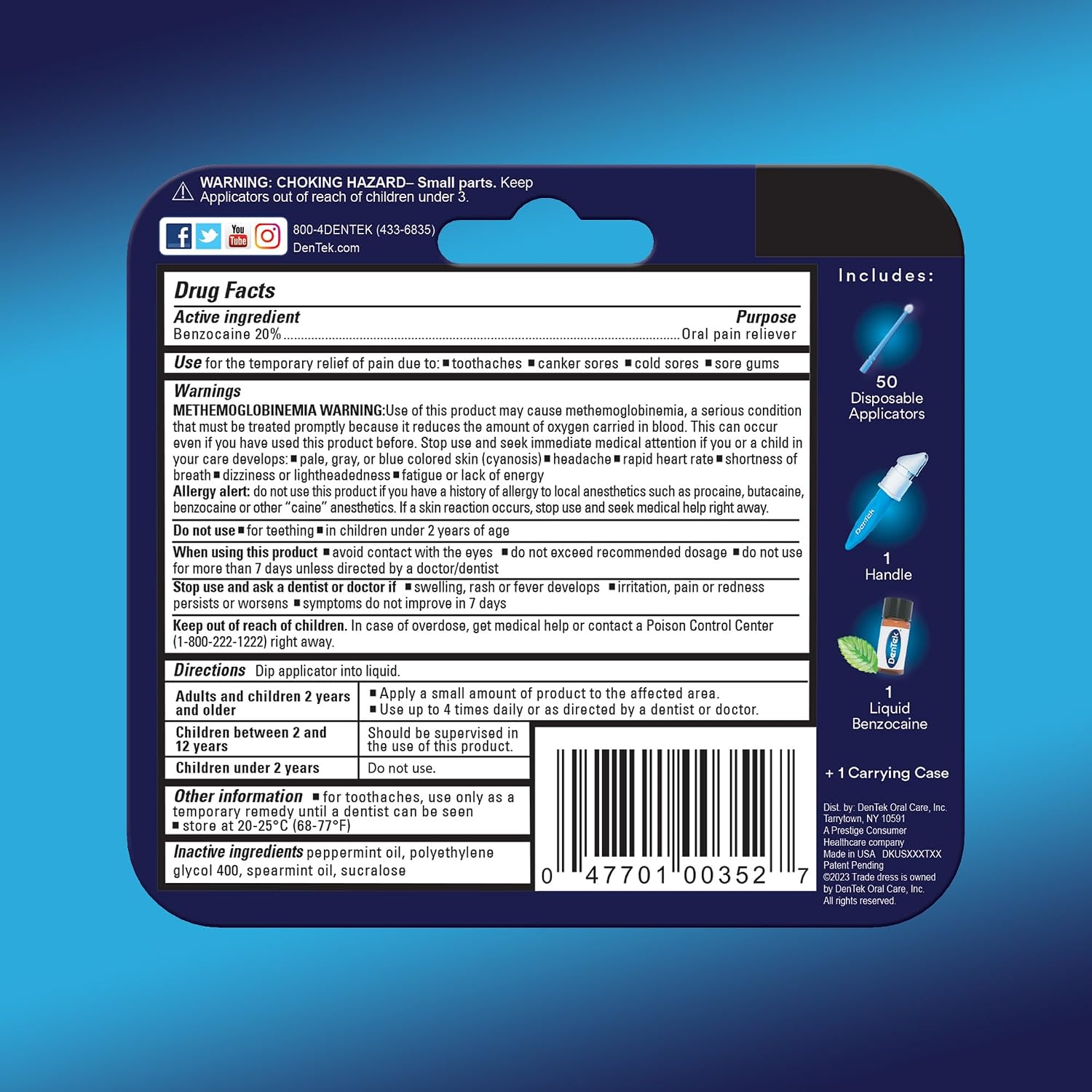 Thumbnail 6 de DenTek Oral Pain Relief Kit 50 Treatments