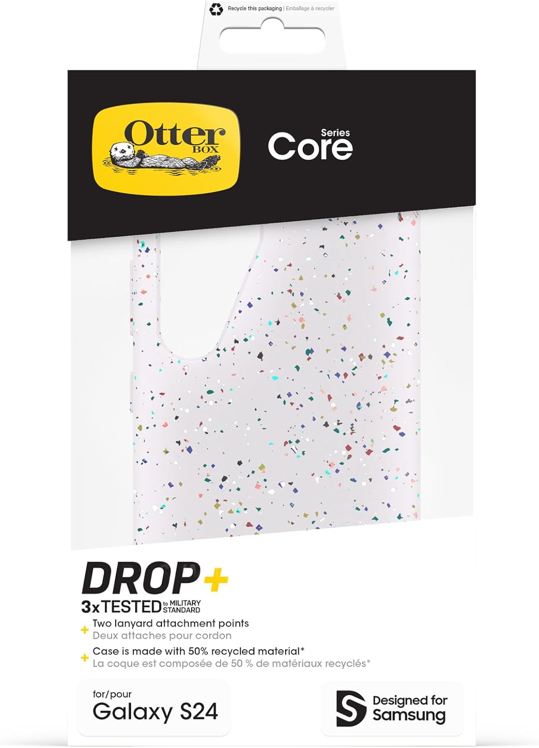Thumbnail 4 de OtterBox Core Série Coque Samsung Galaxy S24 – Ultra-mince, antichoc et écoresponsable