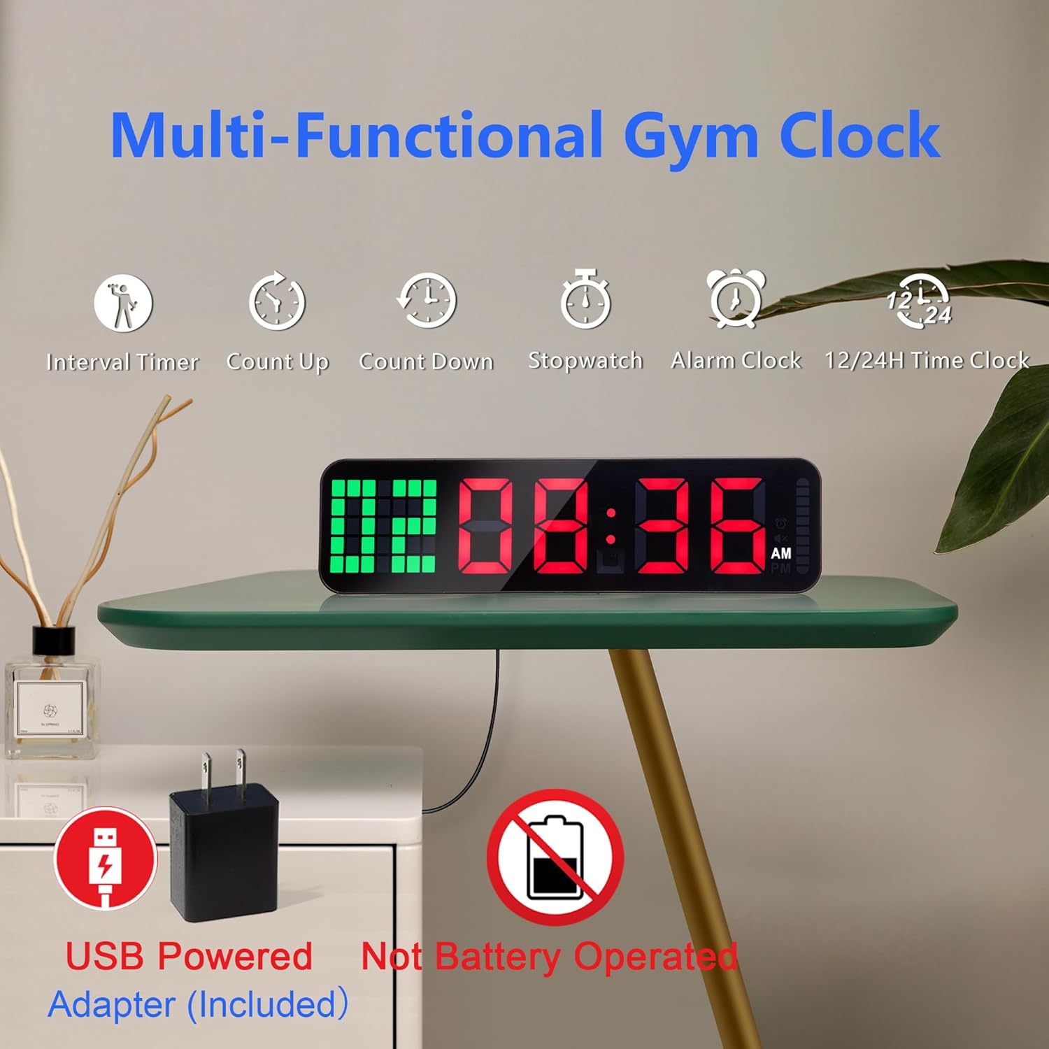 Detalle 2 de LUCORB Gym Timer 2.9 inch Digits ⏱