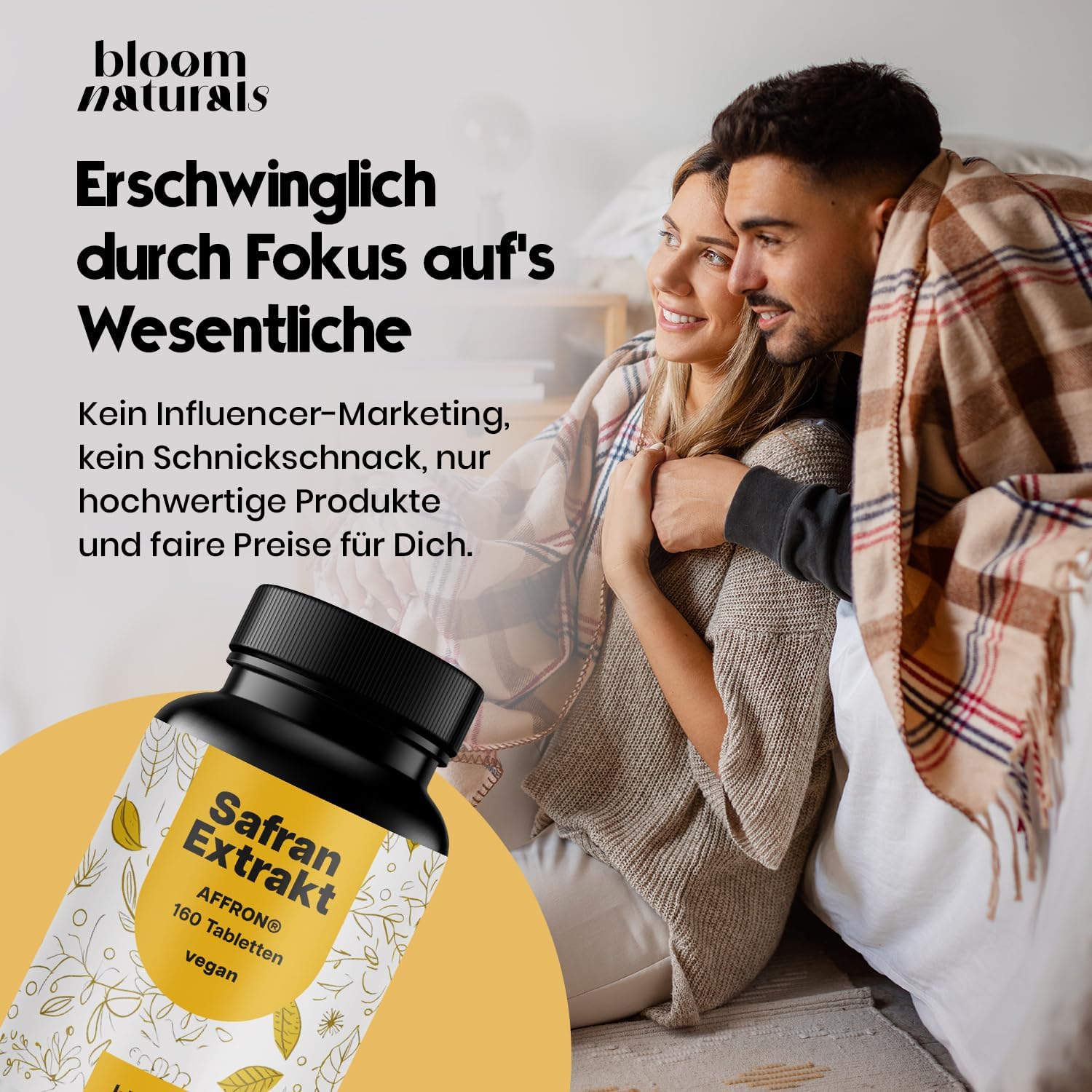 Thumbnail 3 de Bloom Naturals Beauty Supplements Safran Extrakt 160