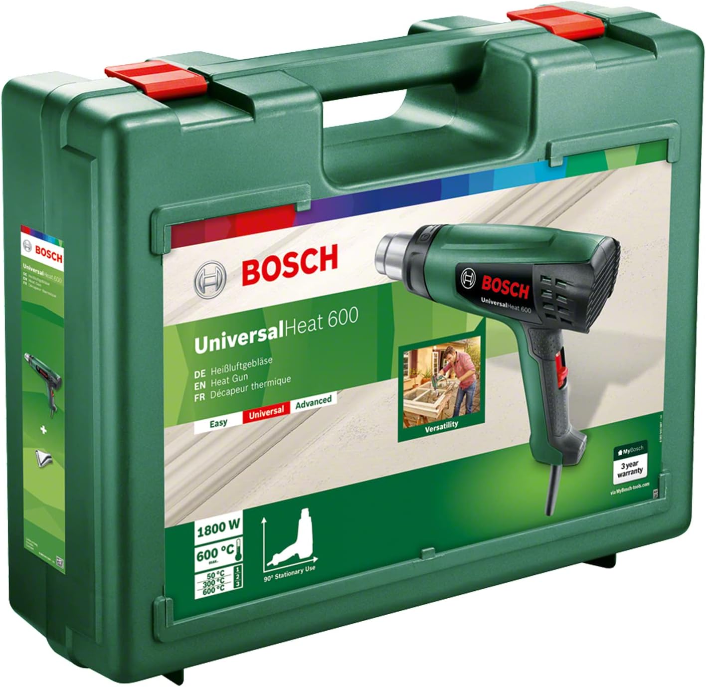 Thumbnail 2 de Bosch Home and Garden UniversalHeat 600 (06032A6101) décapeur thermique 1800 W