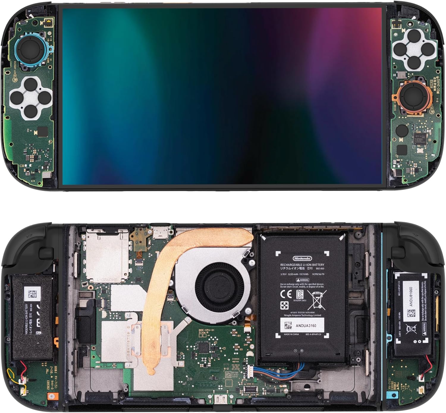 Detalle de Playvital Switch 2 protection skins set