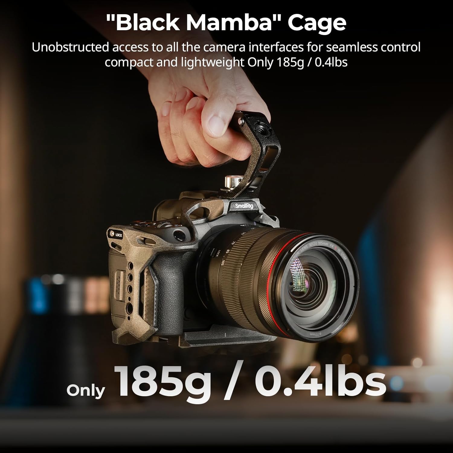 Thumbnail 1 de SmallRig Black Mamba Kamerakäfig 4975B Canon R5