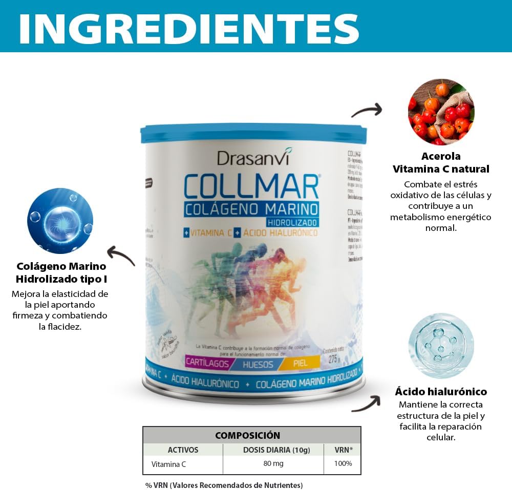 Detalle de Drasanvi COLLMAR Colágeno Marino 10 g